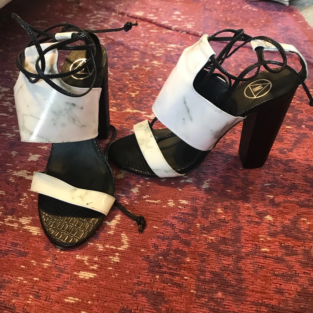 Missguided Marble Heels